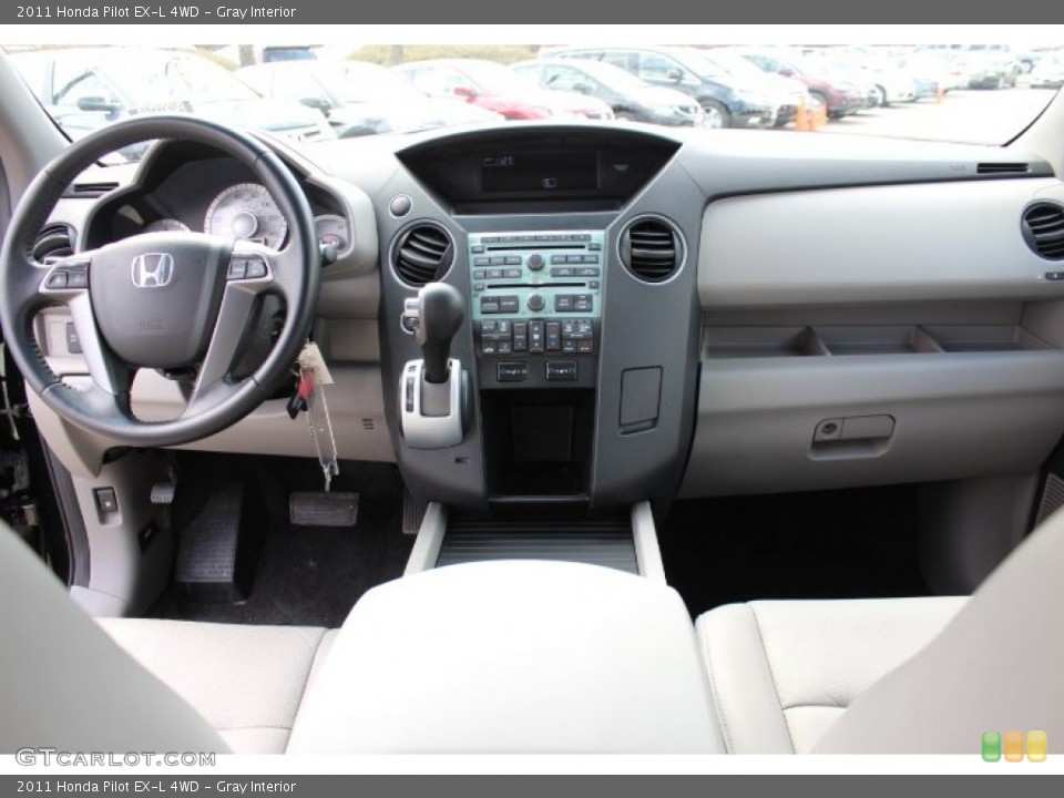 Gray Interior Dashboard for the 2011 Honda Pilot EX-L 4WD #77665773