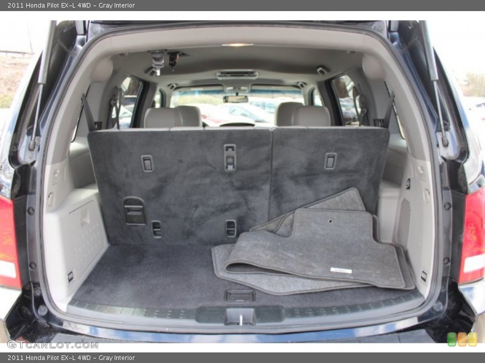 Gray Interior Trunk for the 2011 Honda Pilot EX-L 4WD #77665847