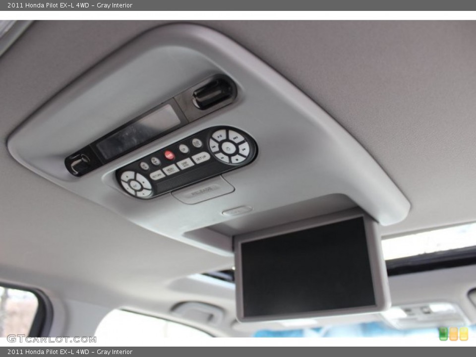 Gray Interior Entertainment System for the 2011 Honda Pilot EX-L 4WD #77665911