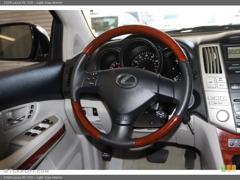 Light Gray Interior Steering Wheel for the 2004 Lexus RX 330 #77666583