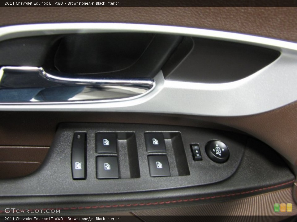 Brownstone/Jet Black Interior Controls for the 2011 Chevrolet Equinox LT AWD #77666865