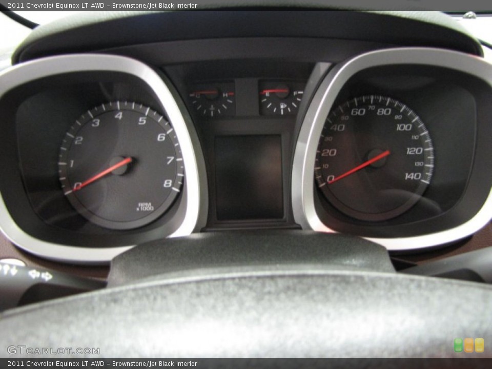Brownstone/Jet Black Interior Gauges for the 2011 Chevrolet Equinox LT AWD #77667024