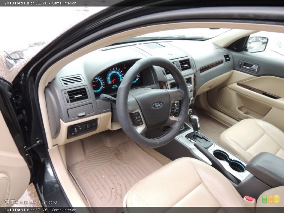 Camel Interior Prime Interior for the 2010 Ford Fusion SEL V6 #77667174