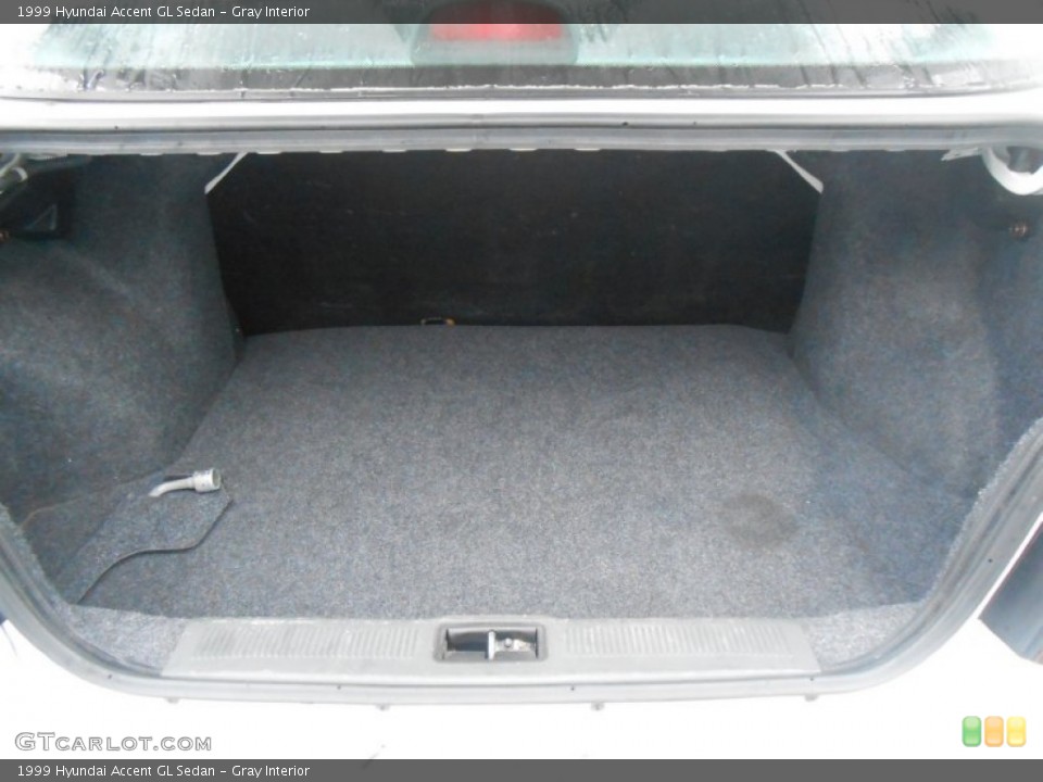 Gray Interior Trunk for the 1999 Hyundai Accent GL Sedan #77668035