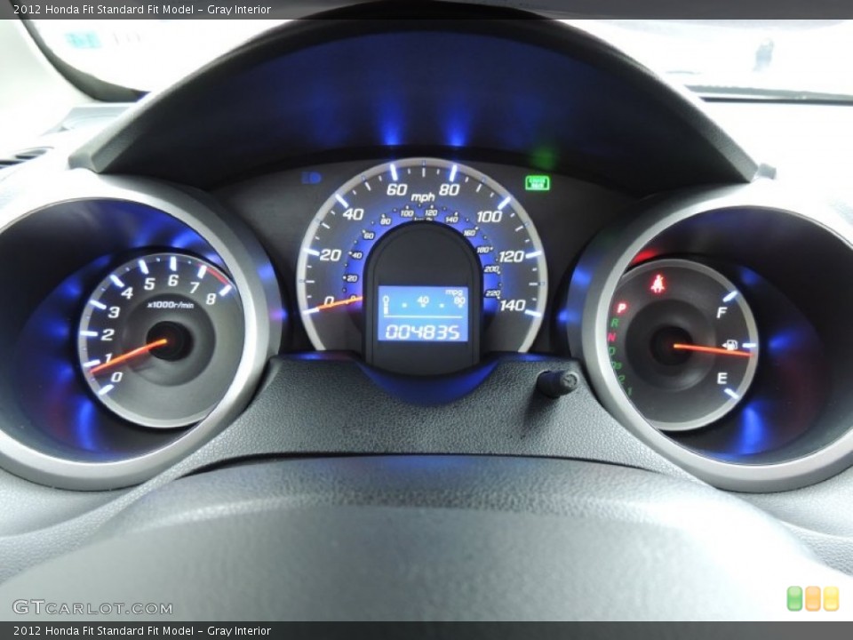 Gray Interior Gauges for the 2012 Honda Fit  #77668254