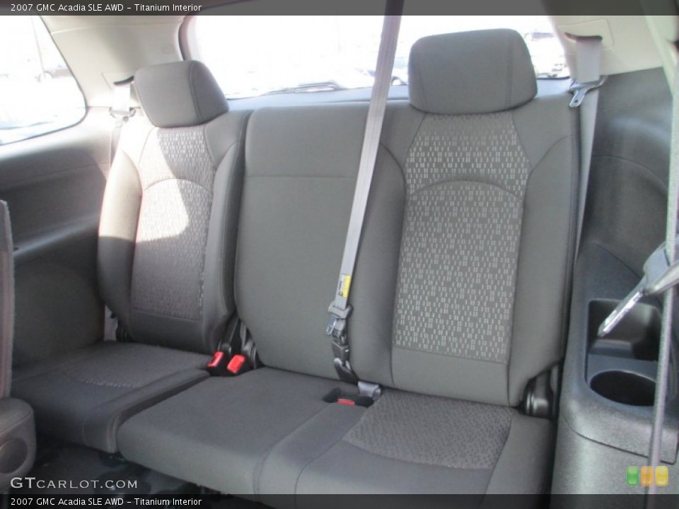 Titanium Interior Rear Seat for the 2007 GMC Acadia SLE AWD #77669768