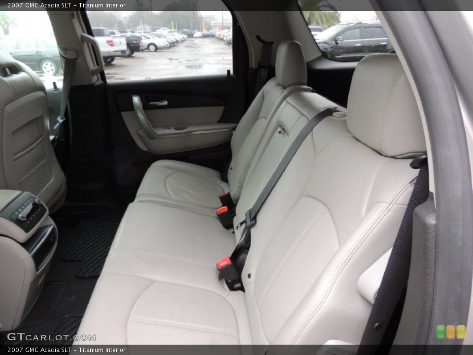 Titanium Interior Rear Seat for the 2007 GMC Acadia SLT #77669965