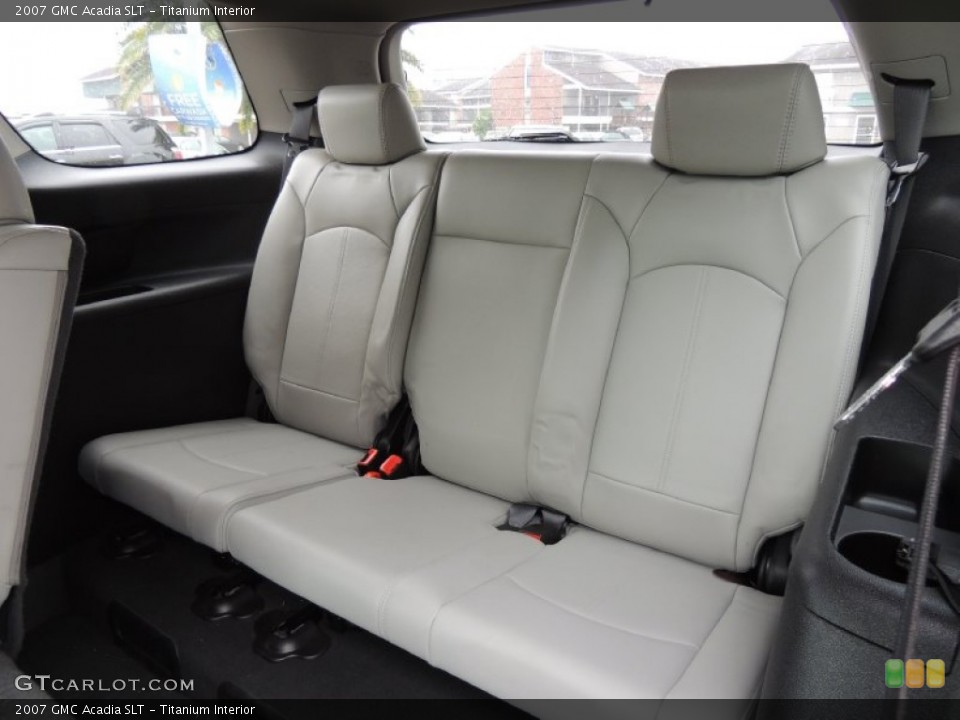 Titanium Interior Rear Seat for the 2007 GMC Acadia SLT #77669982