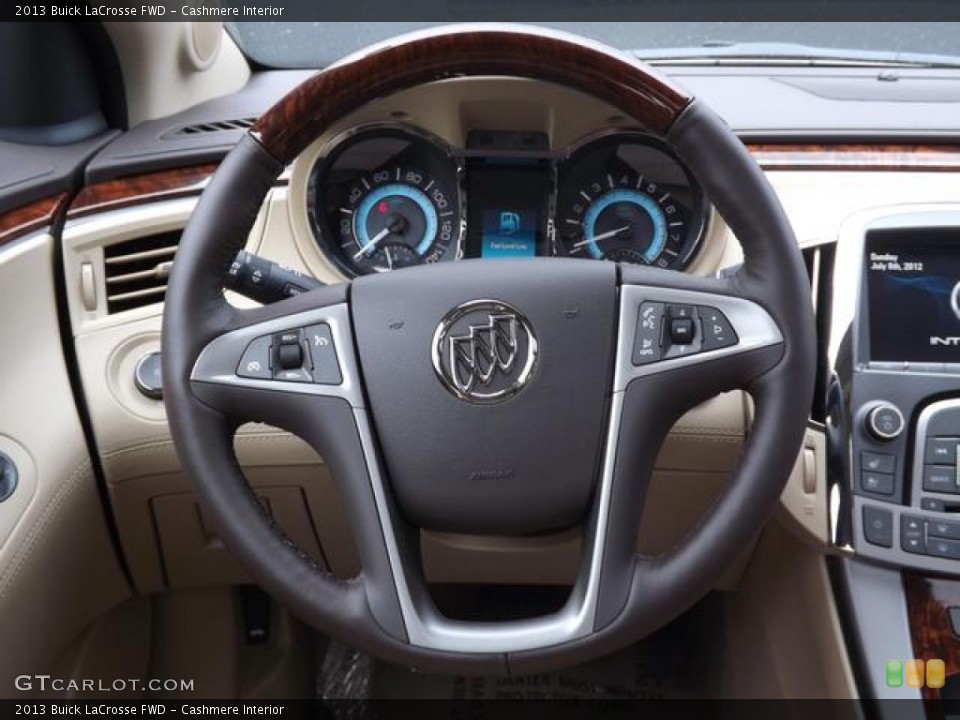 Cashmere Interior Steering Wheel for the 2013 Buick LaCrosse FWD #77671665