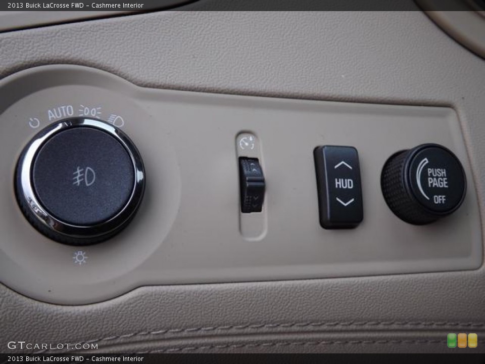 Cashmere Interior Controls for the 2013 Buick LaCrosse FWD #77671722