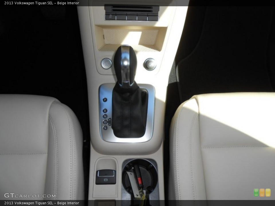 Beige Interior Transmission for the 2013 Volkswagen Tiguan SEL #77671740