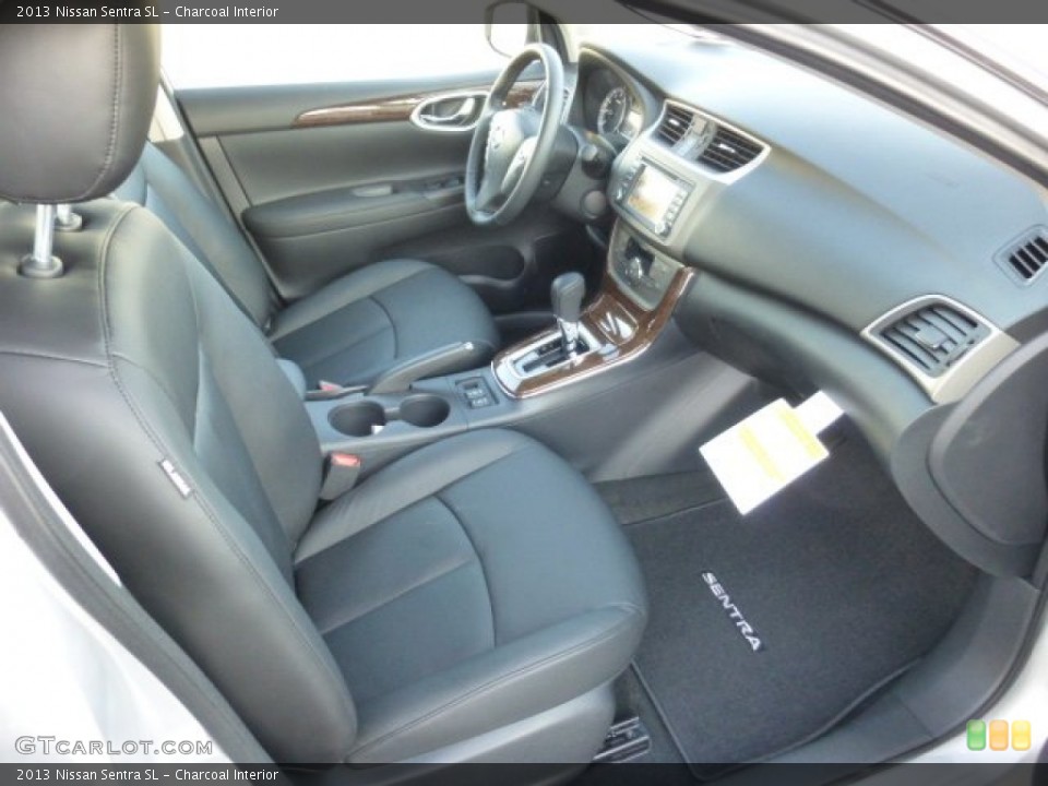 Charcoal Interior Photo for the 2013 Nissan Sentra SL #77672139