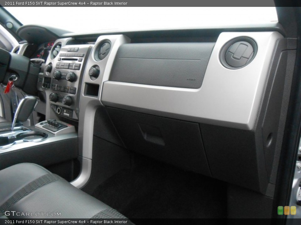 Raptor Black Interior Dashboard for the 2011 Ford F150 SVT Raptor SuperCrew 4x4 #77673168
