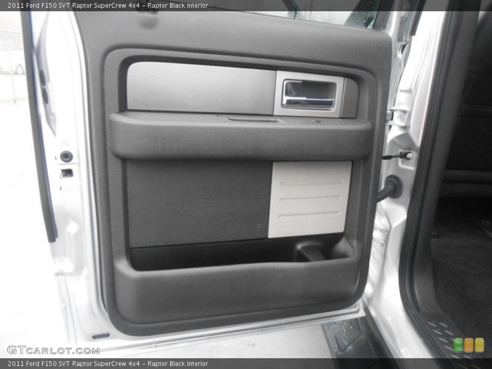 Raptor Black Interior Door Panel for the 2011 Ford F150 SVT Raptor SuperCrew 4x4 #77673201