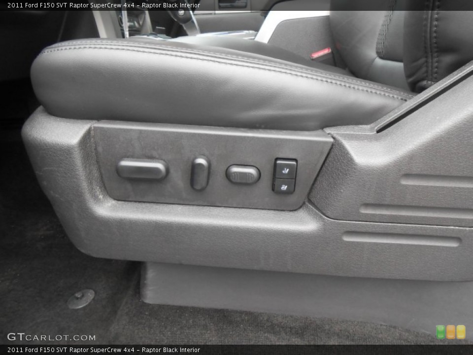 Raptor Black Interior Front Seat for the 2011 Ford F150 SVT Raptor SuperCrew 4x4 #77673231
