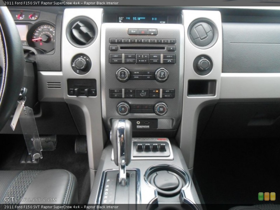 Raptor Black Interior Controls for the 2011 Ford F150 SVT Raptor SuperCrew 4x4 #77673246