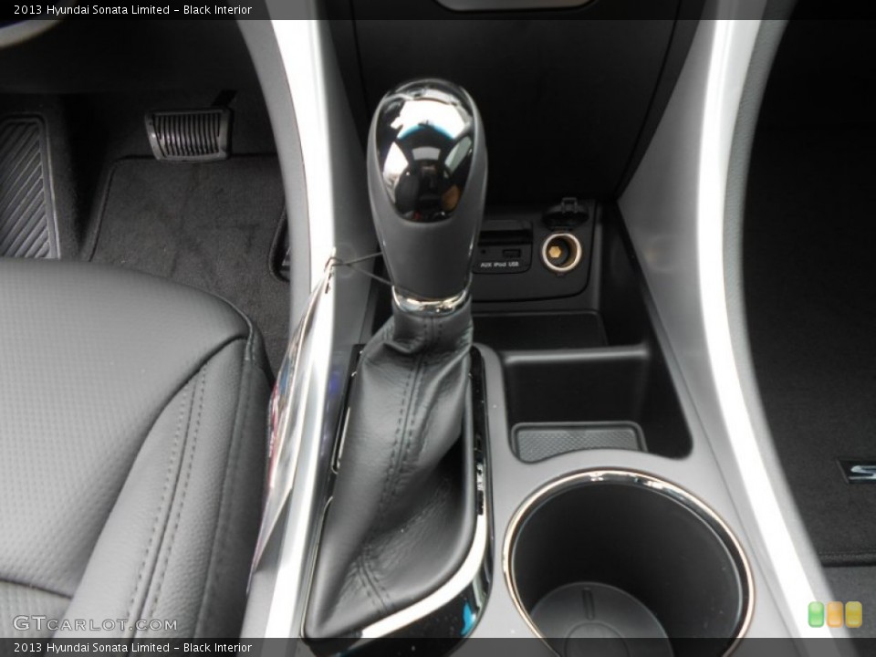 Black Interior Transmission for the 2013 Hyundai Sonata Limited #77674353
