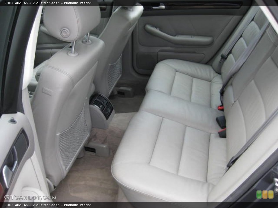 Platinum Interior Rear Seat for the 2004 Audi A6 4.2 quattro Sedan #77675964