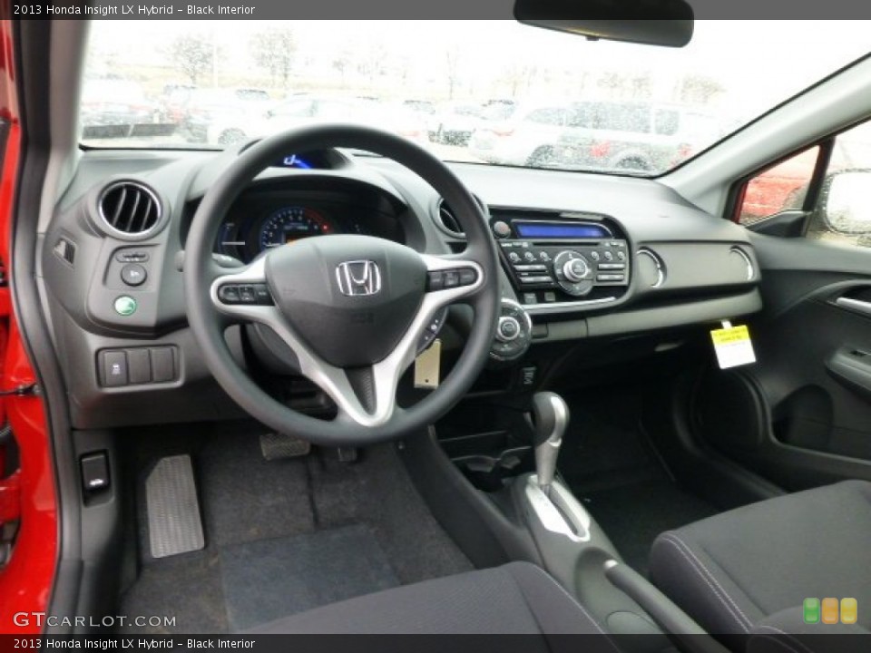 Black Interior Dashboard for the 2013 Honda Insight LX Hybrid #77676219