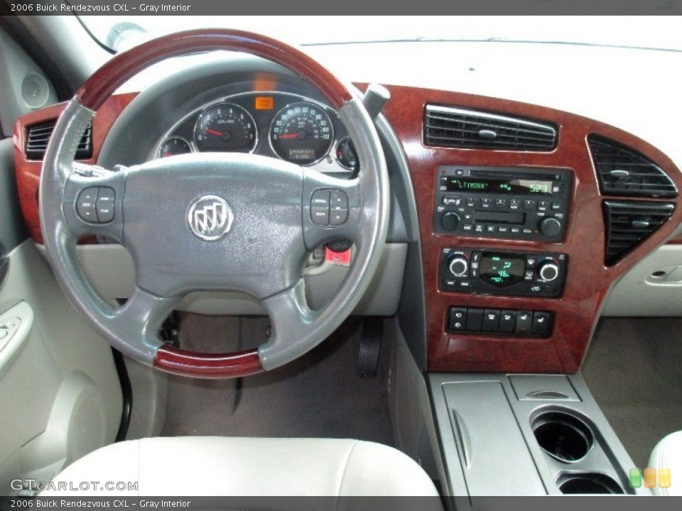 Gray Interior Dashboard for the 2006 Buick Rendezvous CXL #77676378