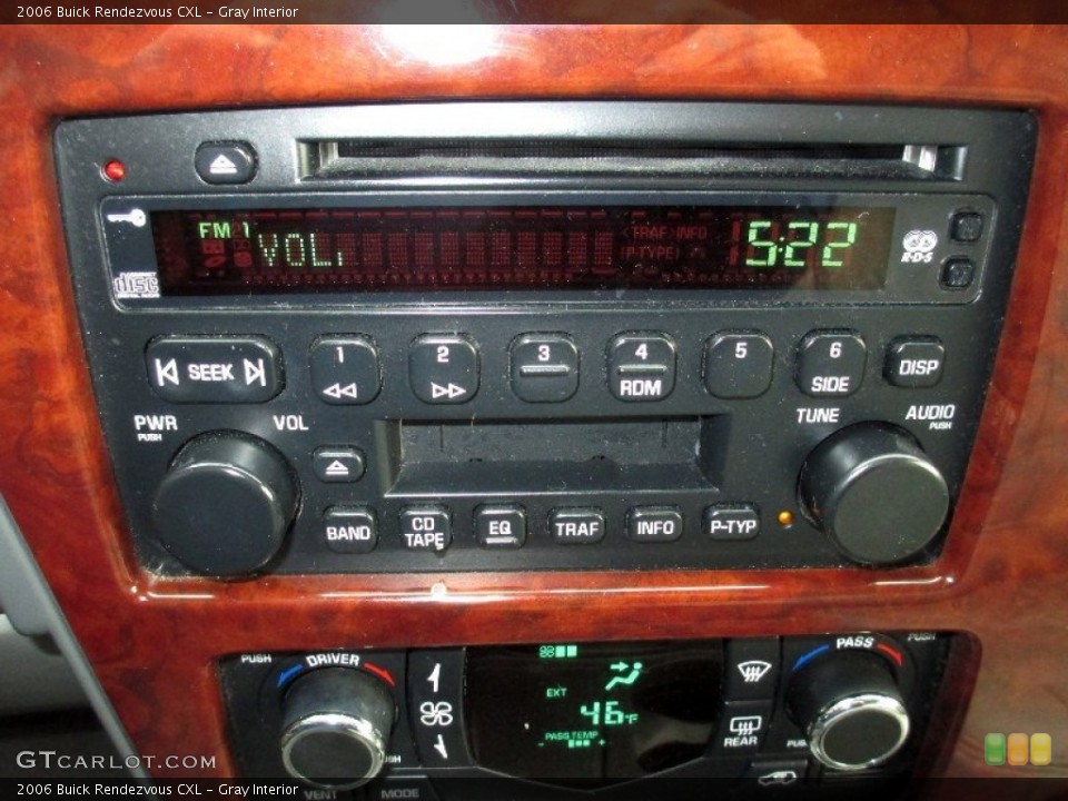 Gray Interior Audio System for the 2006 Buick Rendezvous CXL #77676399
