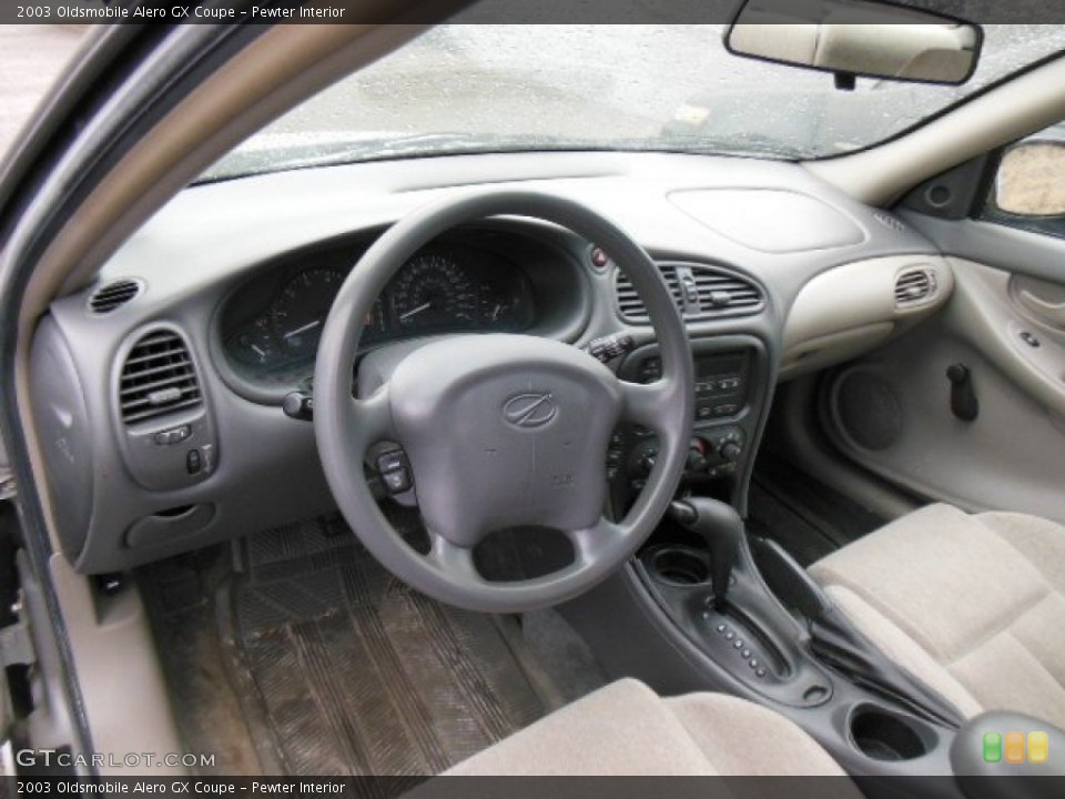 Pewter Interior Prime Interior for the 2003 Oldsmobile Alero GX Coupe #77676426