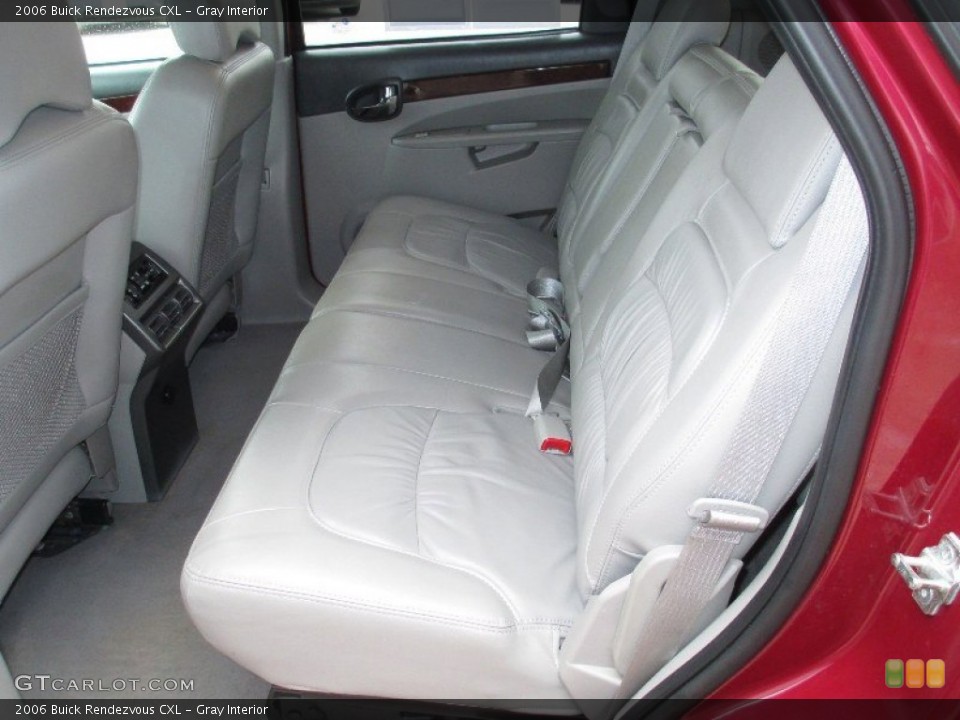 Gray Interior Rear Seat for the 2006 Buick Rendezvous CXL #77676651