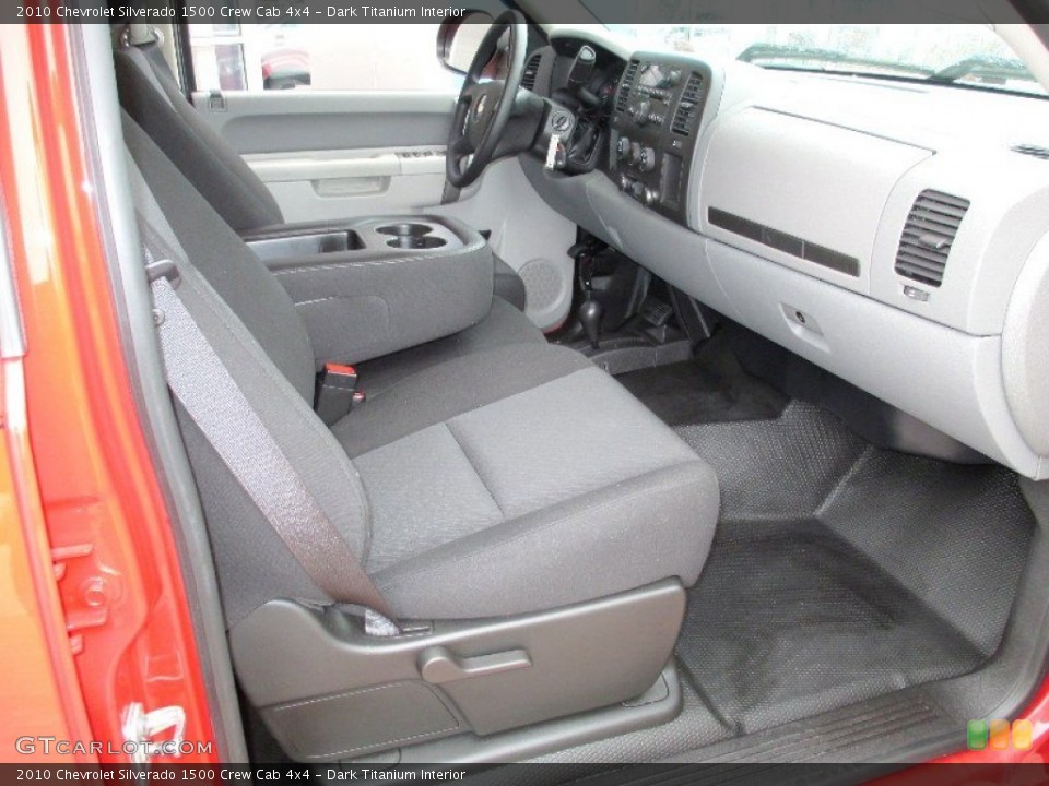 Dark Titanium Interior Photo for the 2010 Chevrolet Silverado 1500 Crew Cab 4x4 #77676948