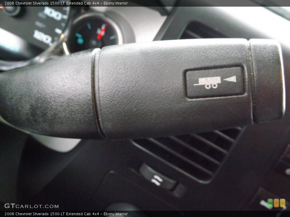 Ebony Interior Transmission for the 2008 Chevrolet Silverado 1500 LT Extended Cab 4x4 #77677392