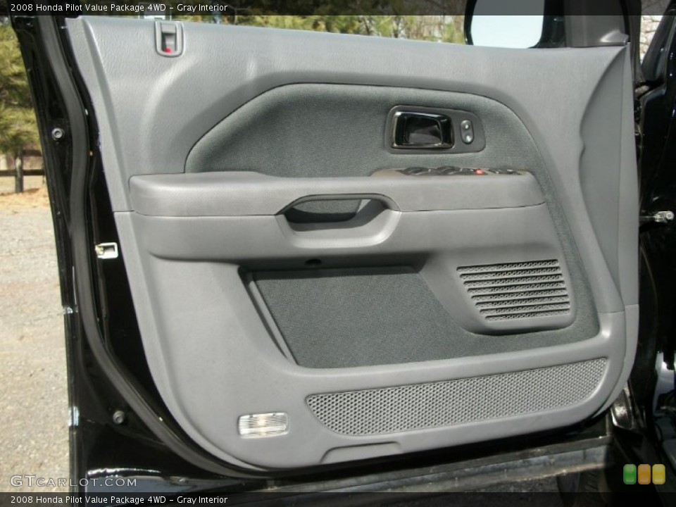 Gray Interior Door Panel for the 2008 Honda Pilot Value Package 4WD #77677569