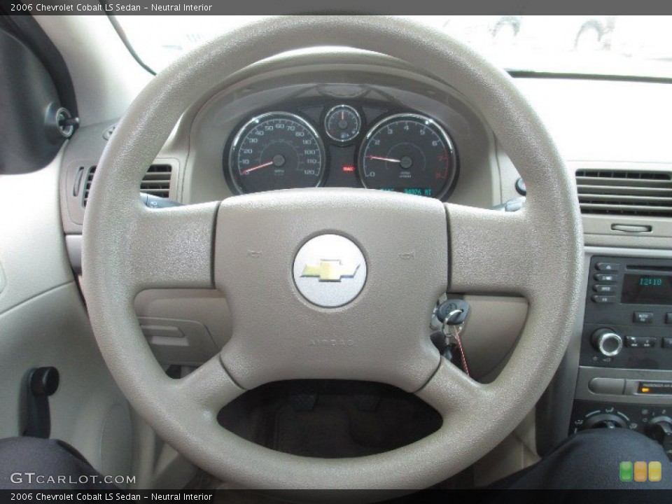 Neutral Interior Steering Wheel for the 2006 Chevrolet Cobalt LS Sedan #77677963