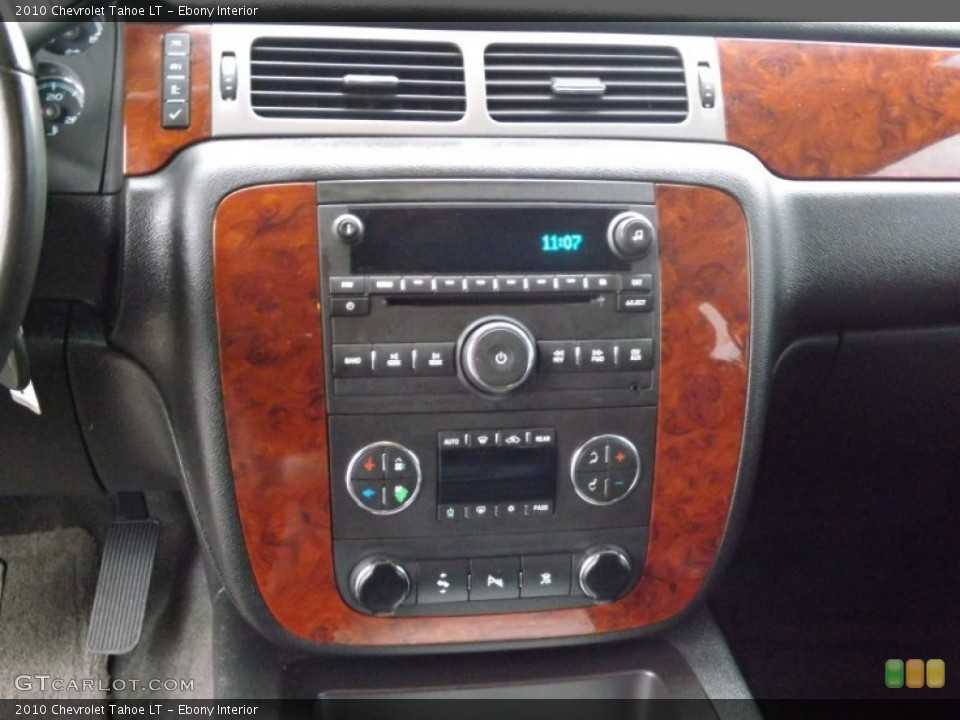 Ebony Interior Controls for the 2010 Chevrolet Tahoe LT #77678997