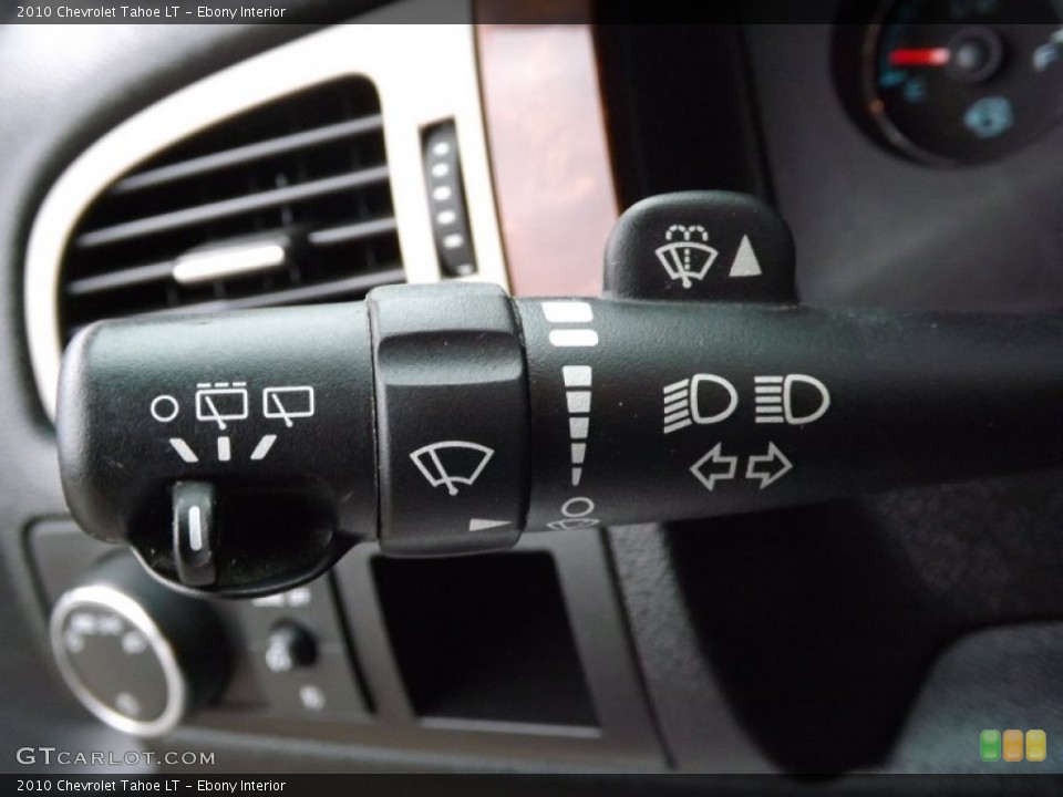 Ebony Interior Controls for the 2010 Chevrolet Tahoe LT #77679057