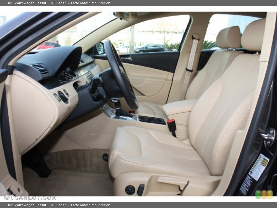 Latte Macchiato Interior Front Seat for the 2006 Volkswagen Passat 2.0T Sedan #77680851