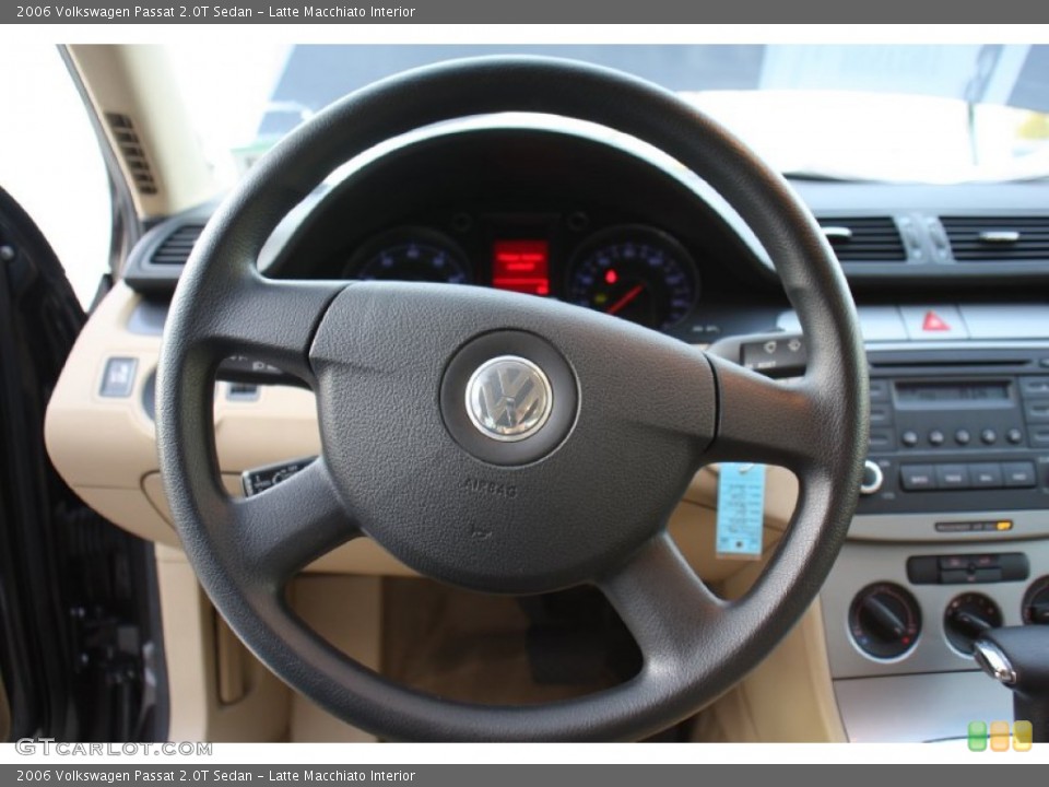 Latte Macchiato Interior Steering Wheel for the 2006 Volkswagen Passat 2.0T Sedan #77681089