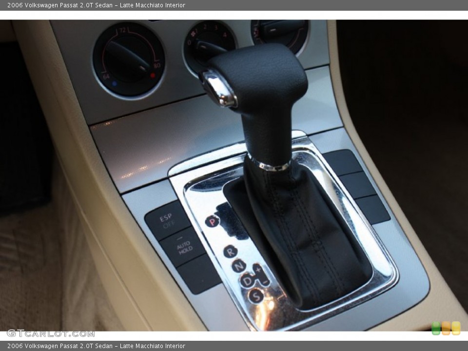 Latte Macchiato Interior Transmission for the 2006 Volkswagen Passat 2.0T Sedan #77681168