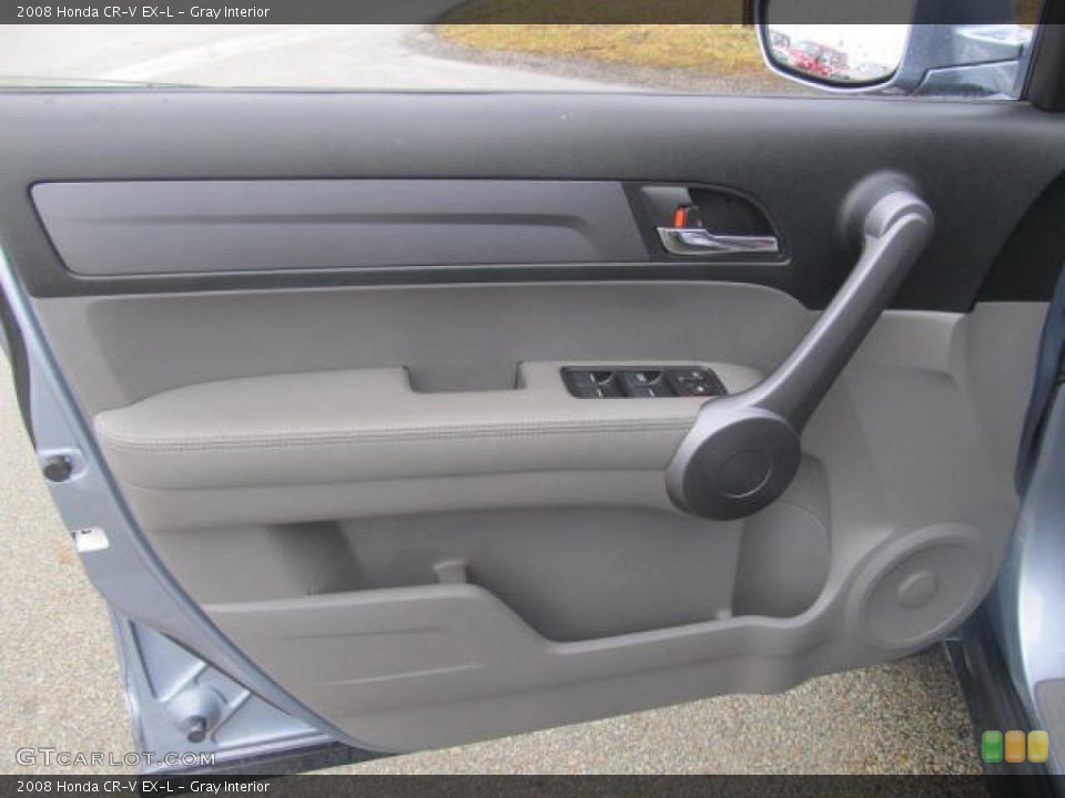 Gray Interior Door Panel for the 2008 Honda CR-V EX-L #77681616
