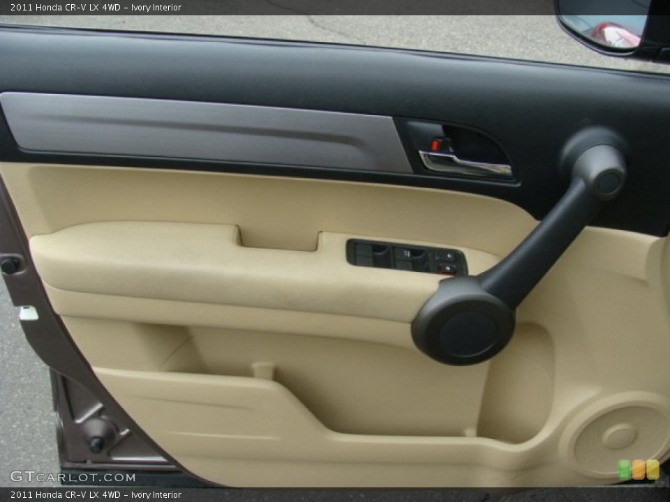 Ivory Interior Door Panel for the 2011 Honda CR-V LX 4WD #77683770