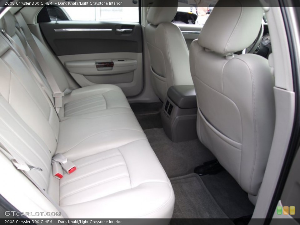 Dark Khaki/Light Graystone Interior Rear Seat for the 2008 Chrysler 300 C HEMI #77684232