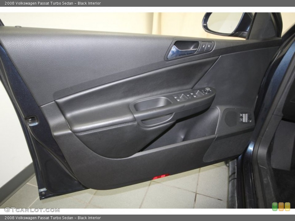 Black Interior Door Panel for the 2008 Volkswagen Passat Turbo Sedan #77684463