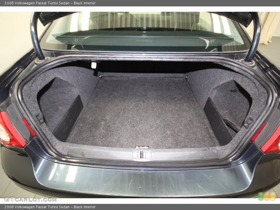 Black Interior Trunk for the 2008 Volkswagen Passat Turbo Sedan #77684751