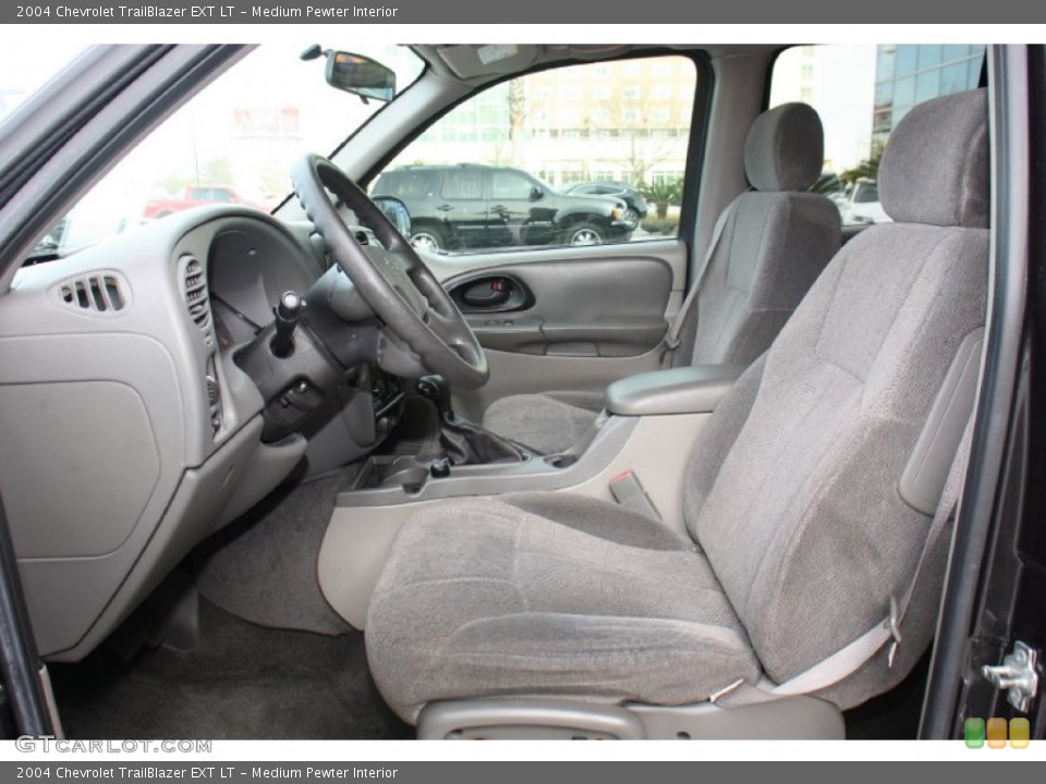 Medium Pewter Interior Front Seat for the 2004 Chevrolet TrailBlazer EXT LT #77684979