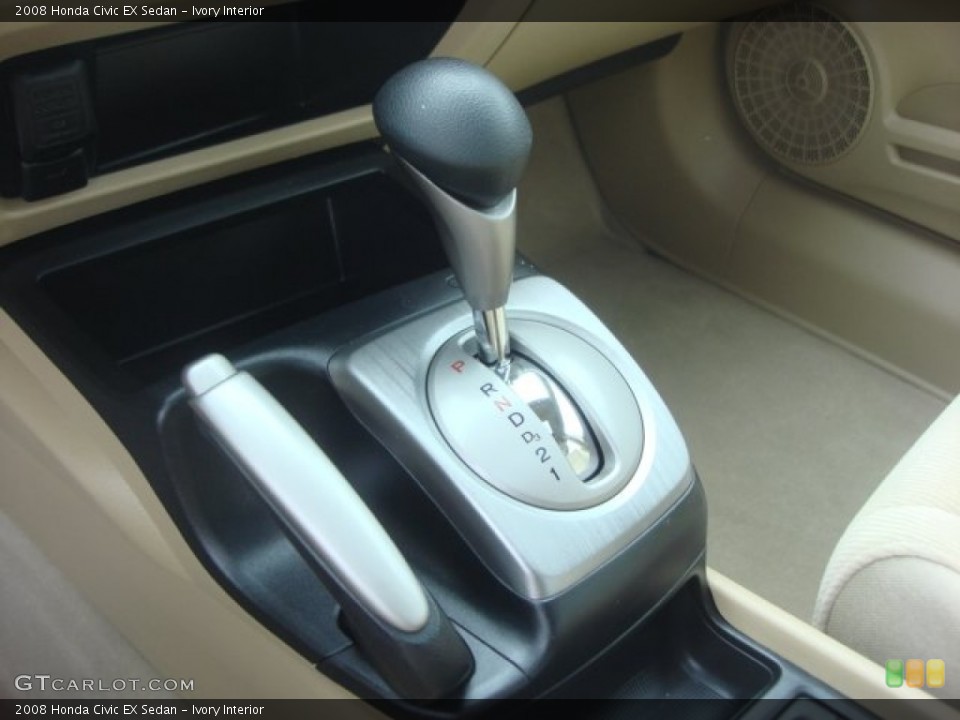 Ivory Interior Transmission for the 2008 Honda Civic EX Sedan #77685270