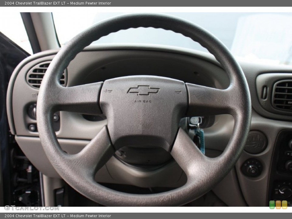 Medium Pewter Interior Steering Wheel for the 2004 Chevrolet TrailBlazer EXT LT #77685274