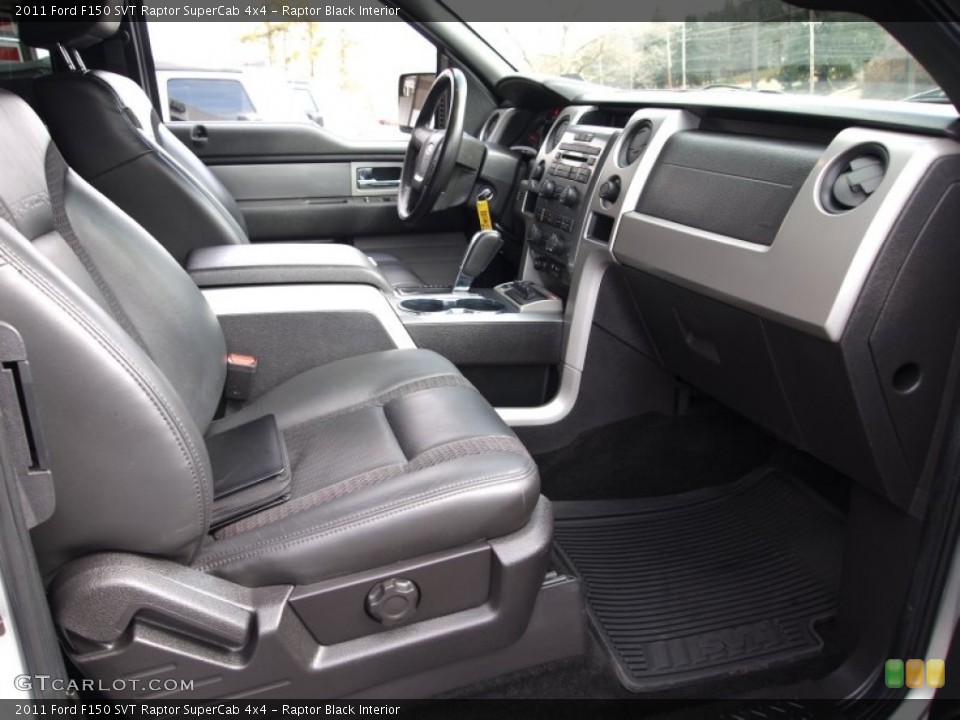 Raptor Black Interior Photo for the 2011 Ford F150 SVT Raptor SuperCab 4x4 #77685635