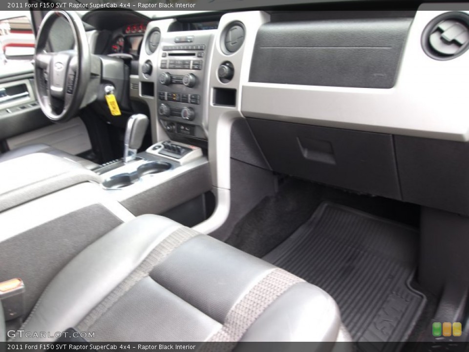 Raptor Black Interior Dashboard for the 2011 Ford F150 SVT Raptor SuperCab 4x4 #77685664