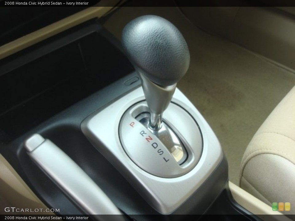 Ivory Interior Transmission for the 2008 Honda Civic Hybrid Sedan #77686359