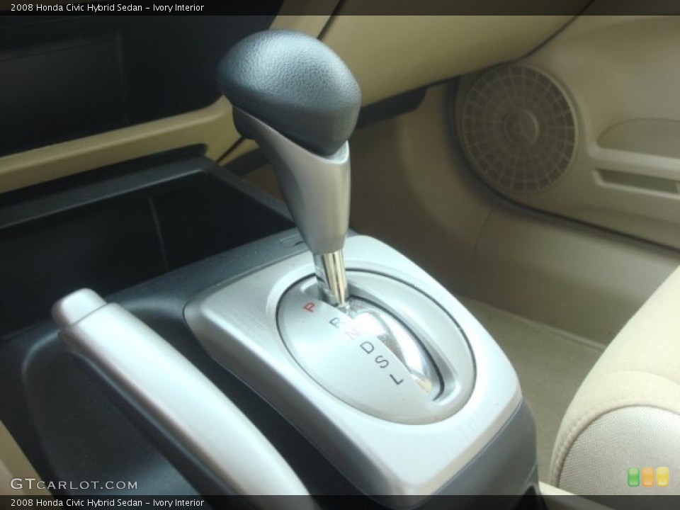 Ivory Interior Transmission for the 2008 Honda Civic Hybrid Sedan #77686451