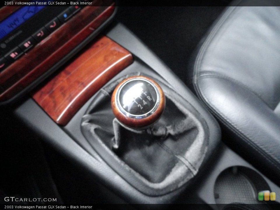 Black Interior Transmission for the 2003 Volkswagen Passat GLX Sedan #77687484