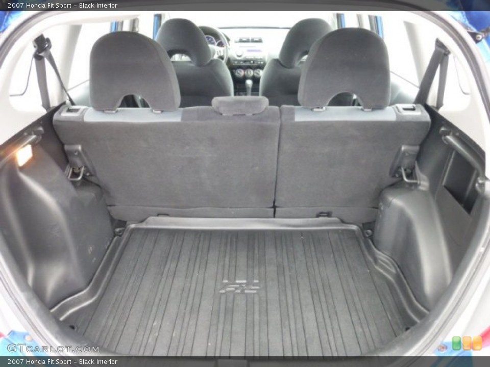 Black Interior Trunk for the 2007 Honda Fit Sport #77688825